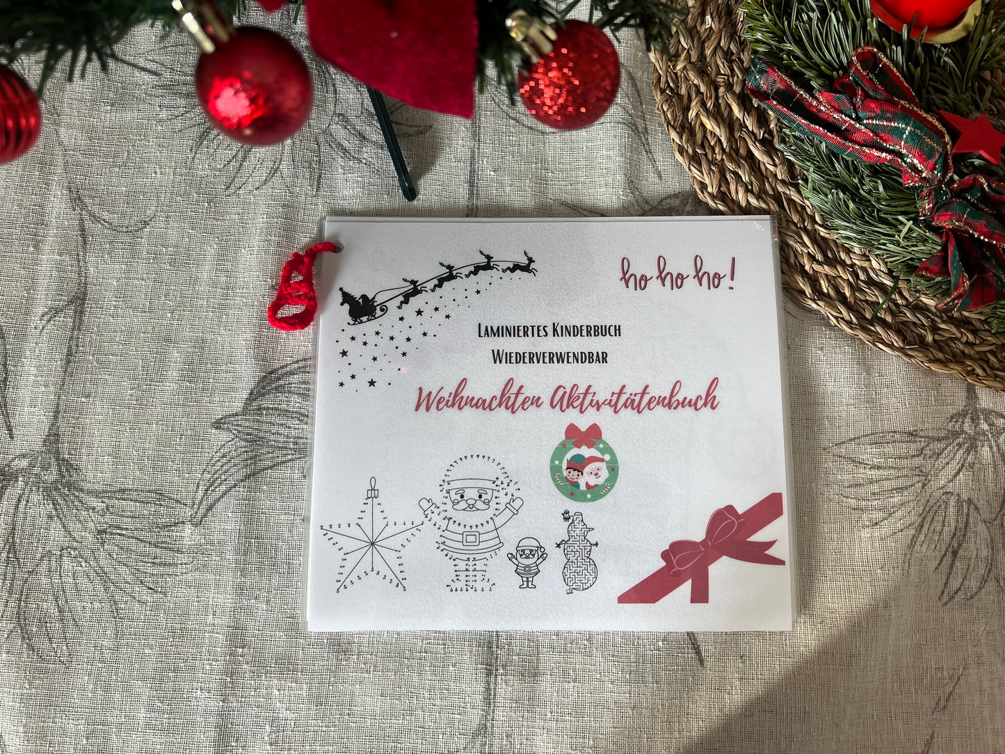 Montessori Weihnachten Aktivitätsbuch