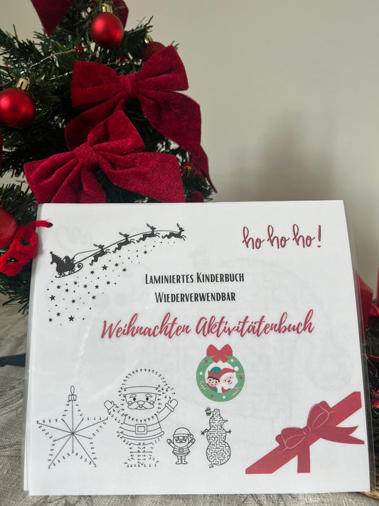 Montessori Weihnachten Aktivitätsbuch